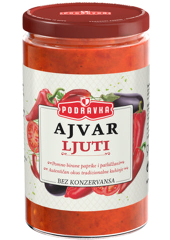 Podravka Ajvar hot 690g