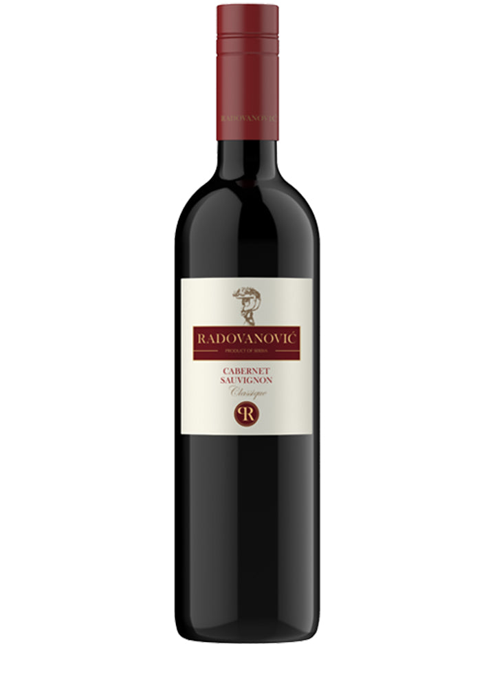 Radovanovic Cabernet Sauvignon Dry red wine 13% vol. Alcohol 750ml