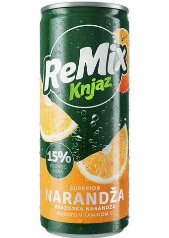 Knjaz Milos Remix Orange 330ml