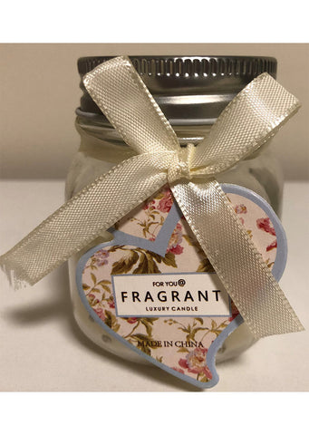 Scented candle white