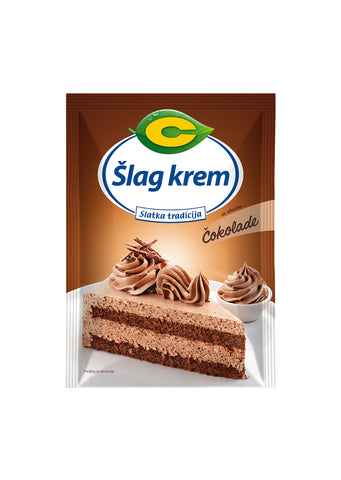 C proizvod - Whipped cream with chocolate flavour 60g
