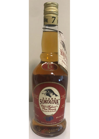 Stara Sokolova - Plum brandy 40% vol. Alcohol 700ml