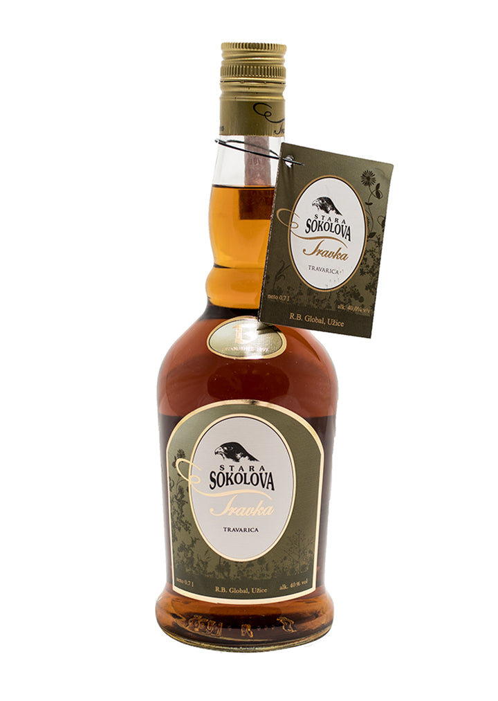 Stara Sokolova - Travka brandy 40% vol. Alcohol 700ml