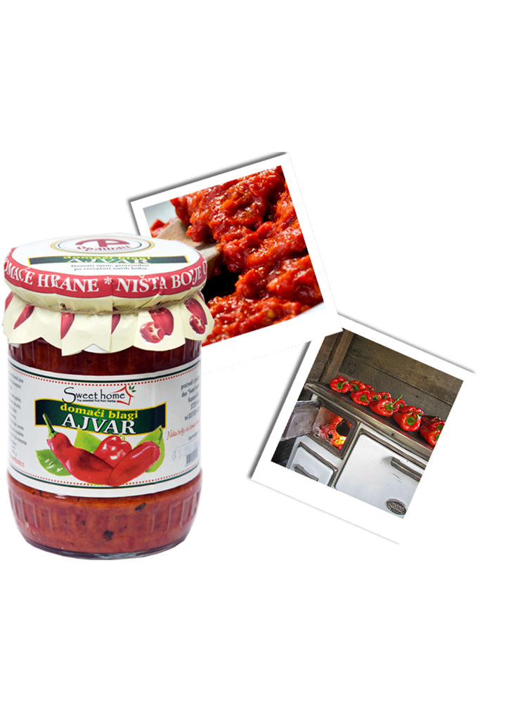 Sweet home - Ajvar mild 560g