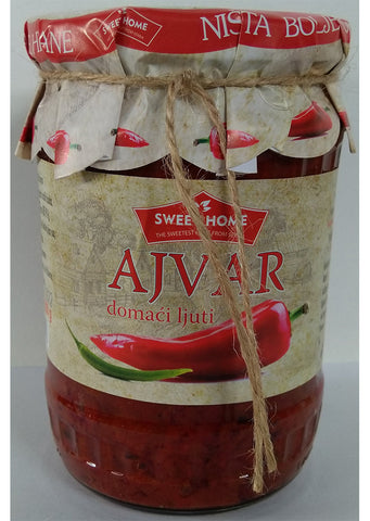 Sweet home - Ajvar hot 560g