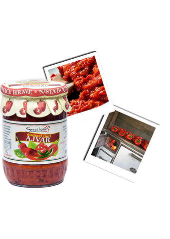 Sweet home - Ajvar hot 560g