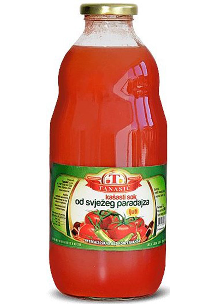 Tanasic Pulpy fresh tomato juice HOT 1L