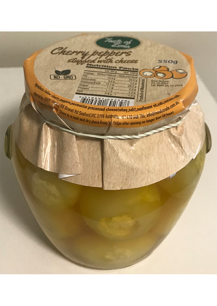 Taste of Zima Cherry peppers stuffed with cheese 550g