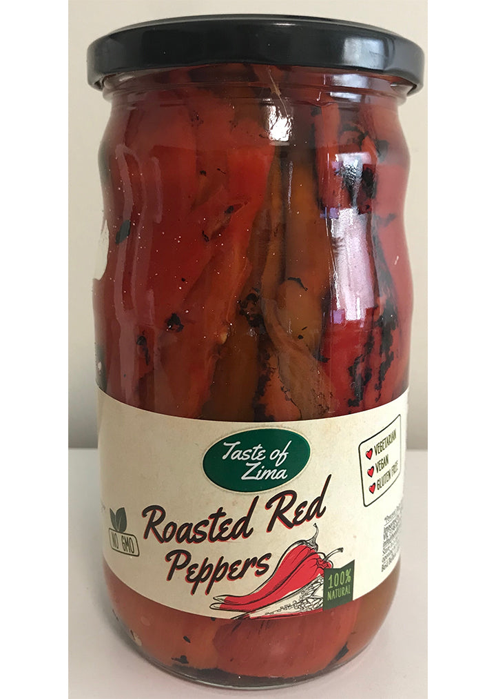 Taste of Zima Roasted red peppers 720ml