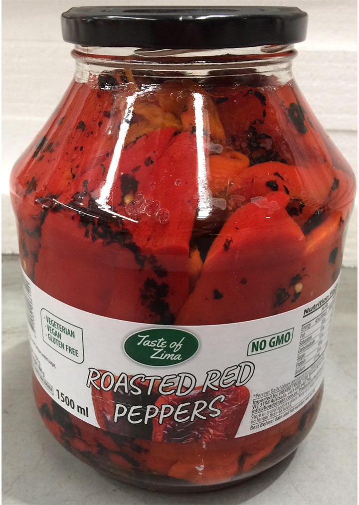 Taste of Zima Roasted red peppers 1500ml