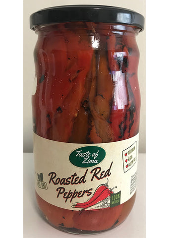Taste of Zima Roasted red peppers 720ml