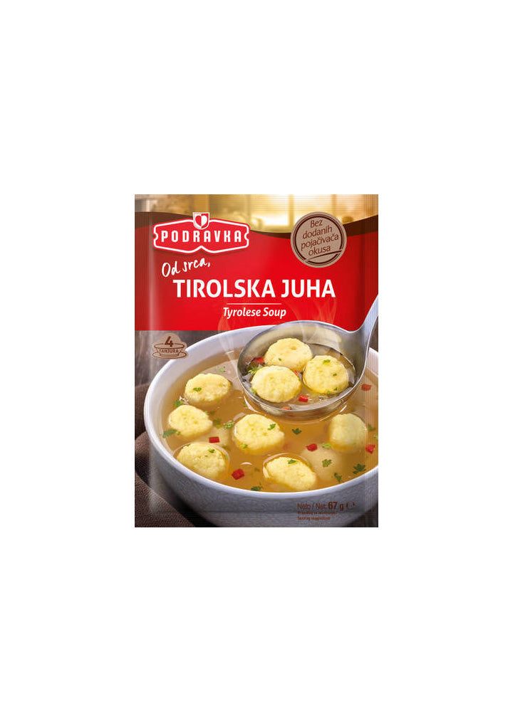 Podravka Tyrolese soup 67g