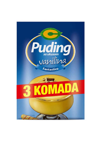 C proizvod Vanilla pudding 120g (3pk)