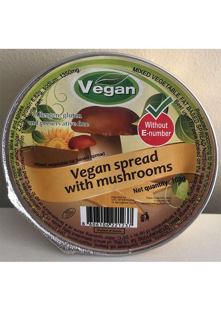 Vegan spread with mushrooms 100g