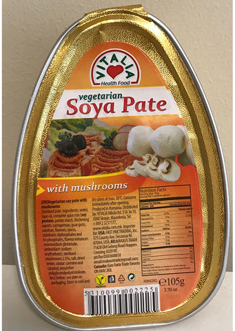 Vitalia Vegetarian Soya Pate With Mushrooms 105g