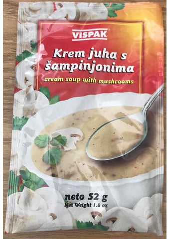 Vispak -  Cream soup with mushrooms 52g