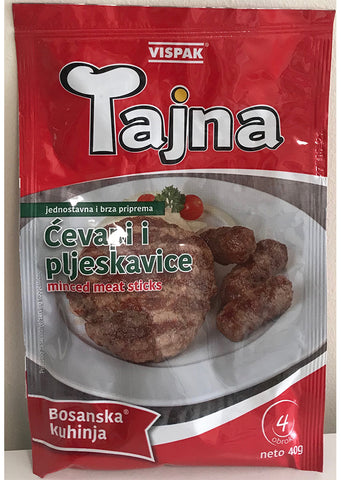 Vispak Tajna minced meat sticks 40g