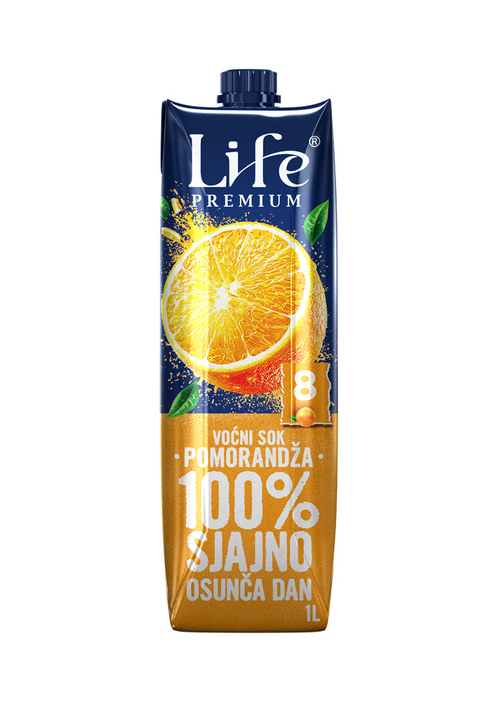 Nectar Life Premium juice - 100% Orange 1L