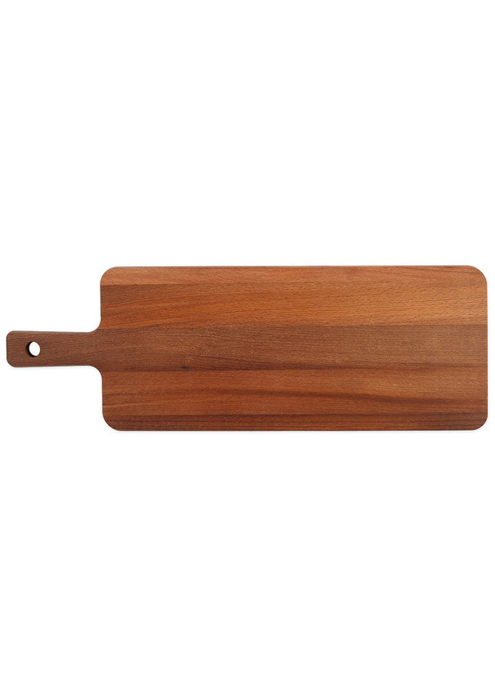 Breza - Wooden serving & cutting board with a handle walnut 48x17x1,9 cm