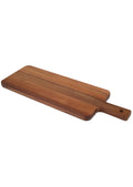 Breza Wooden serving & cutting board with a handle walnut 48x17x1,9 cm