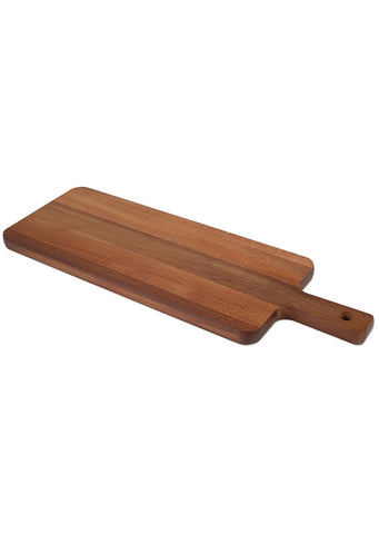 Breza - Wooden serving & cutting board with a handle walnut 48x17x1,9 cm