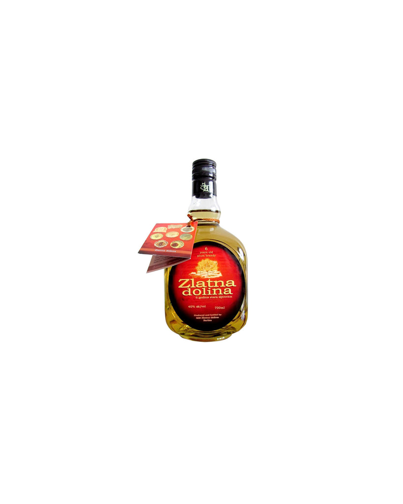 Zlatna Dolina Plum brandy 40% vol. Alcohol 700ml
