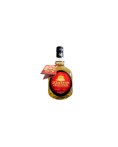 Zlatna Dolina Plum brandy 40% vol. Alcohol 700ml