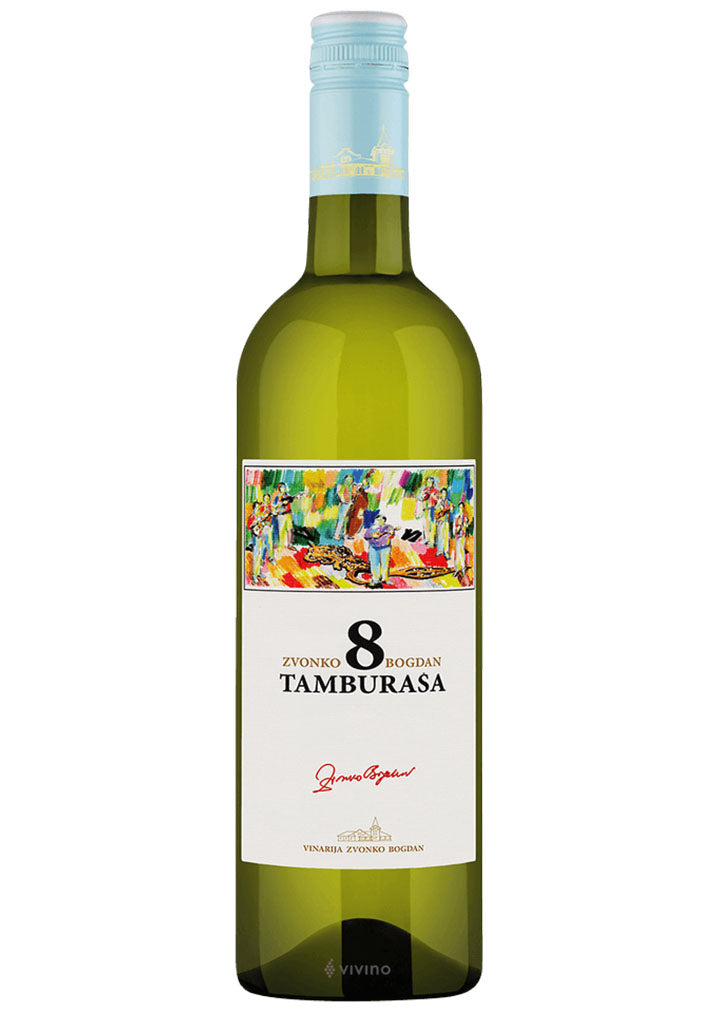 Zvonko Bogdan Winery 8 Tamburasa white wine 12% vol. Alcohol 750ml