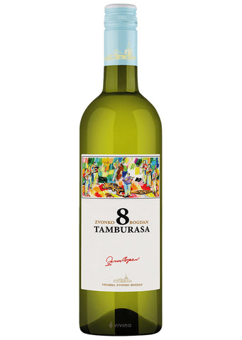 Zvonko Bogdan Winery - 8 Tamburasa white wine 12% vol. Alcohol 750ml